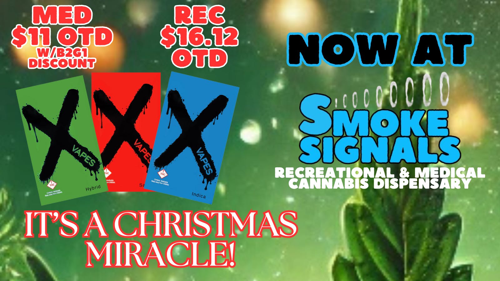 Smoke Signals XVapes 1G Carts are Here!