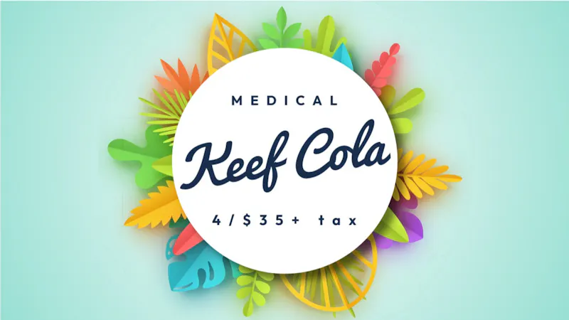 Smoke Signals 100mg Keef Cola - 4/$35+ tax (MEDICAL)