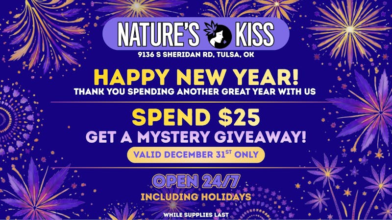 Nature's Kiss Tulsa Rosin 4 for $100 EVERY DAY