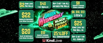 Kind Love - Admiral Green Wednesday/Black Friday Deals!