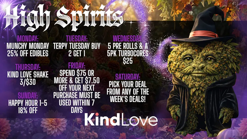 Kind Love - Blue Dome District Spooky Deals!!!