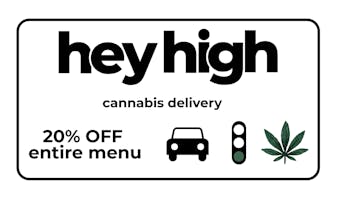 Hey High 🔥 20% off ENTIRE MENU 🔥