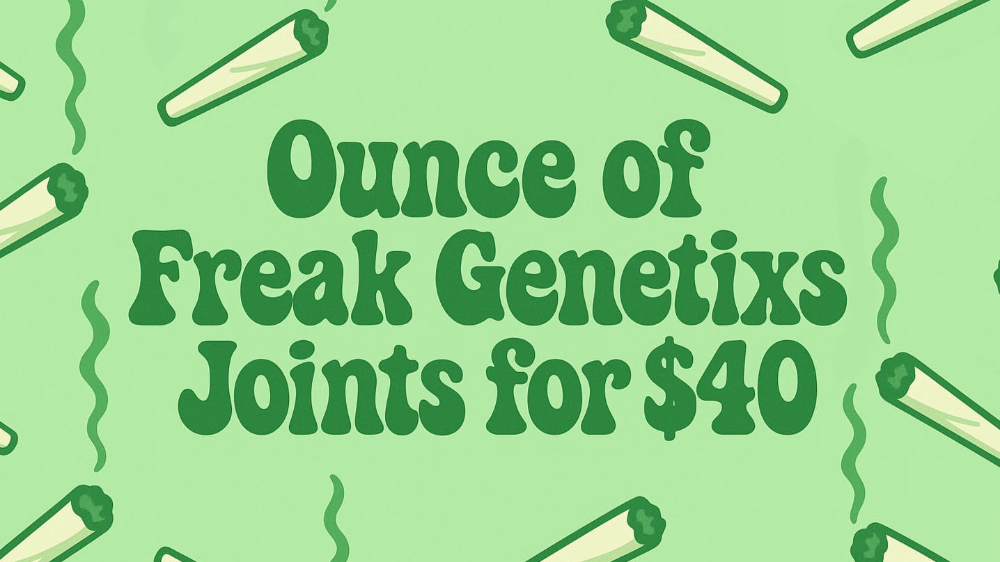 ASAP BUDS COLLECTIVE Oz. of 1g Freak Genetixs Prerolls for $40