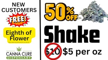 Canna Cure Dispensary III - Edmond: NOW OPEN! $5 oz OTD - INDOOR SHAKE - Variety of Strains