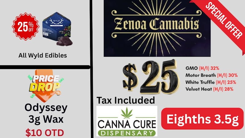 Canna Cure Dispensary II - Stillwater Sales and Deals!
