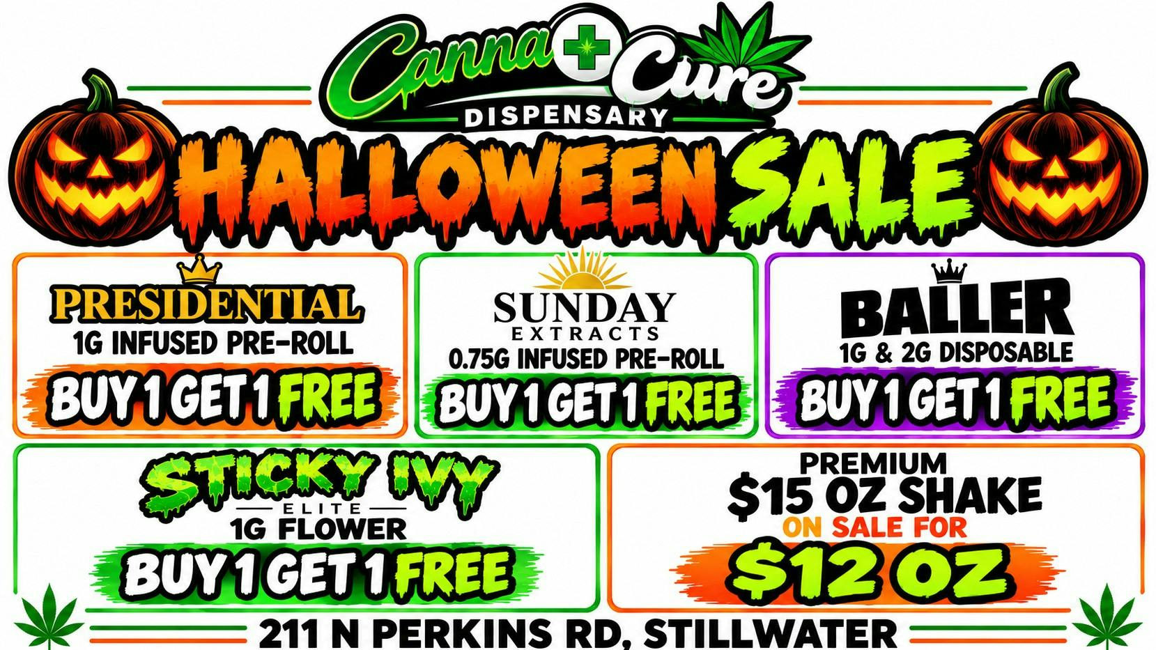Canna Cure Dispensary II - Stillwater: Tax Included Pricing Mad Bogo Deals!!