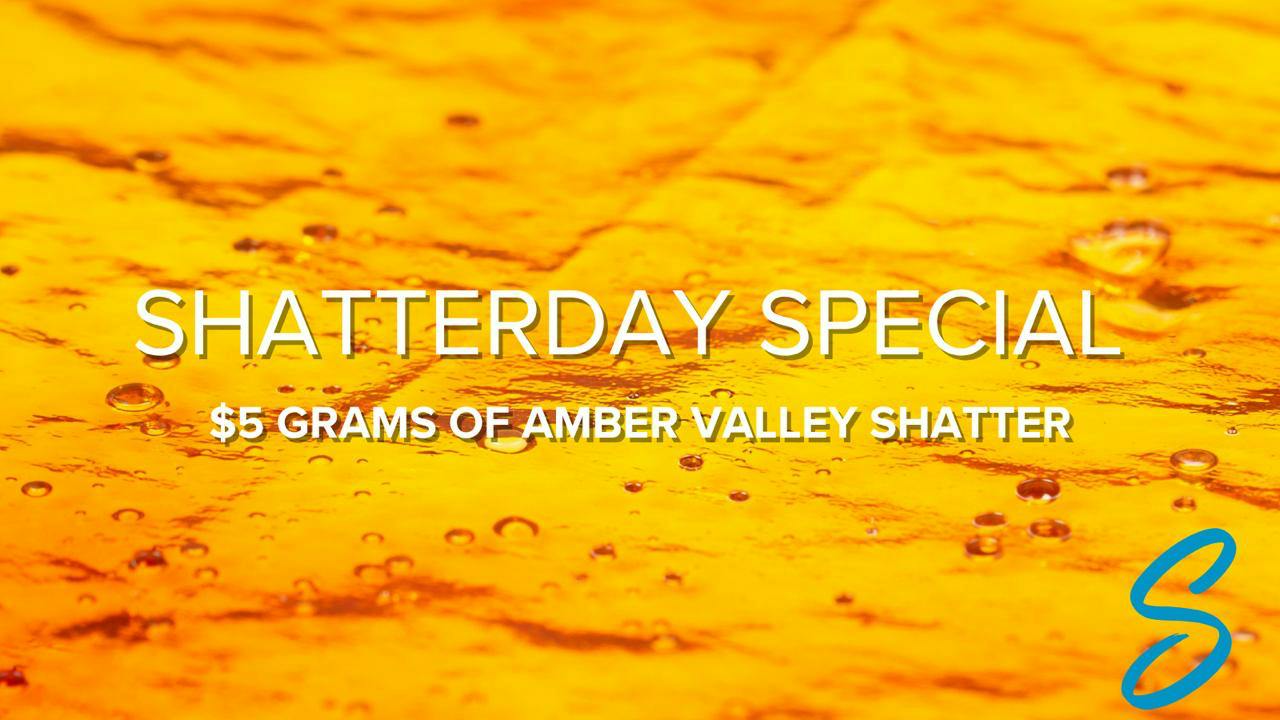 Holistic Wellness (By Appointment Only) Shatterdays $5 Amber Valley Shatter Grams