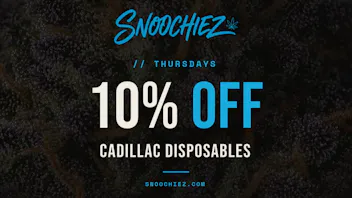Snoochiez 10% Off All Cadillac Disposables