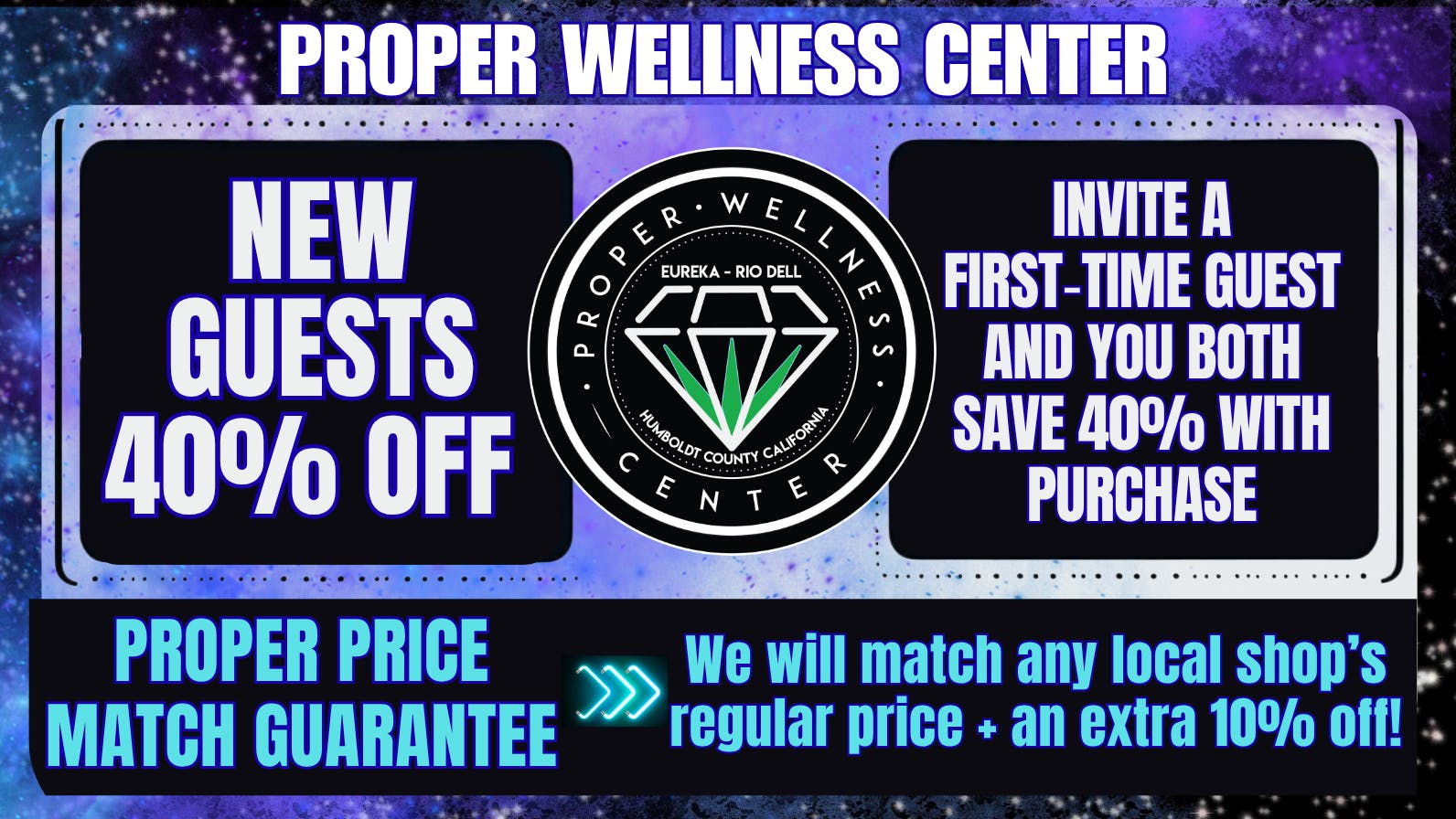 Proper Wellness Center First Time Guests Gets 40% Off