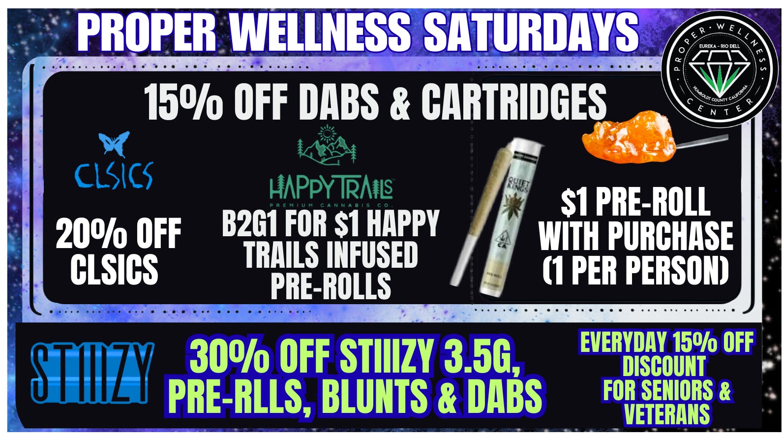 Proper Wellness Center 20% off CLSICS