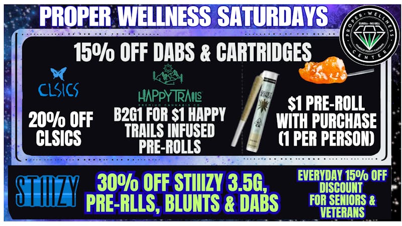 Proper Wellness Center 20% off CLSICS