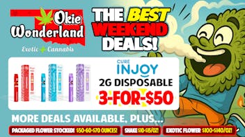 Okie Wonderland Riverside & 101st 🔥 INJOY 2G DISPOSABLE: 3/$50!🔥
