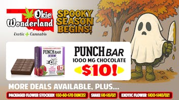 Okie Wonderland on Lewis 🔥 PUNCH BAR 1000MG CHOCOLATE ONLY $10!🔥