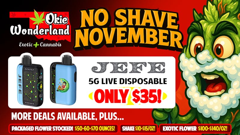 Okie Wonderland OKC/The Village 🔥 JEFE 5G DISPO ONLY $35! 🔥