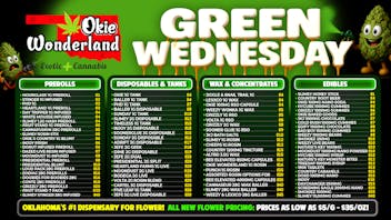 Okie Wonderland - West Tulsa/Sapulpa 🔥🌲GREEN WEDNESDAY DEALS🌲🔥