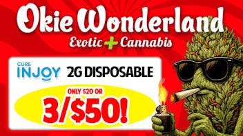 Okie Wonderland - West Tulsa/Sapulpa 🔥🌲INJOY 2G DISPOSABLE 3/$50! ALL FLAVORS!!🌲🔥