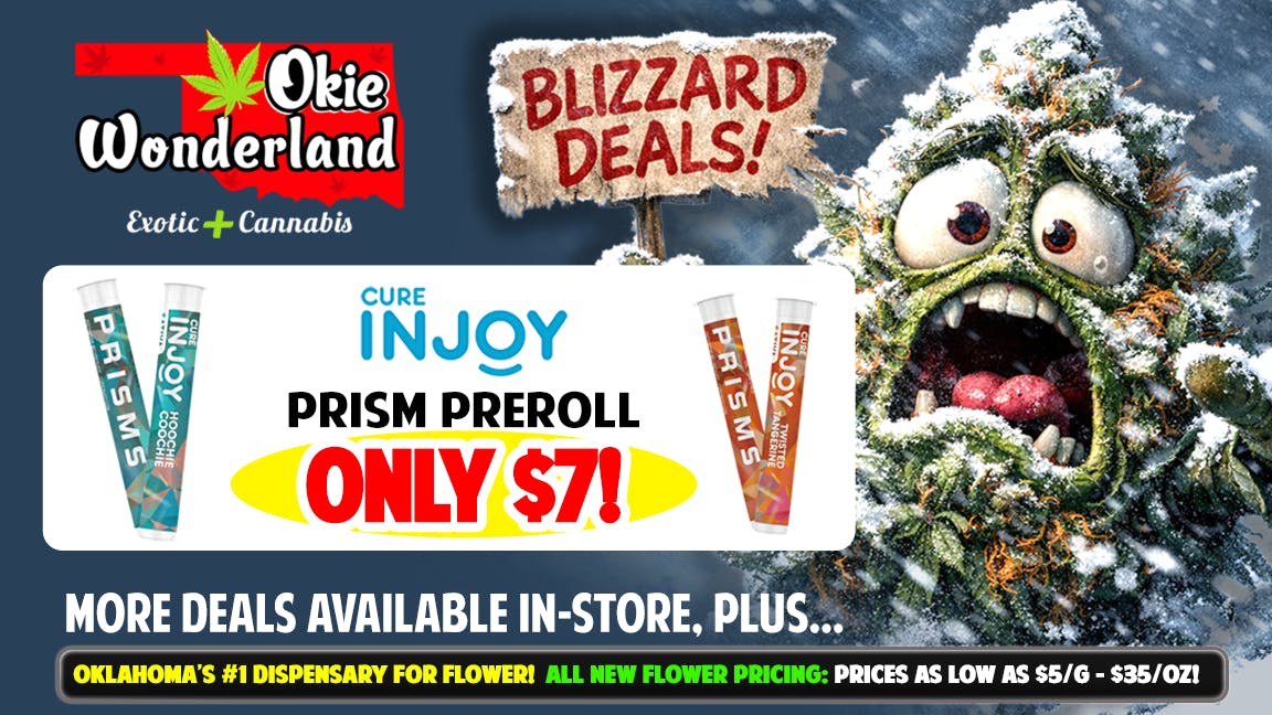 Okie Wonderland - Owasso 🔥INJOY PRISM PREROLLS ONLY $7🔥