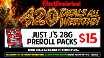 White Barn Dispensary Bixby By Okie Wonderland: Now Open! 🔥JUST J'S 28G PREROLL PACKS ONLY $15!🔥