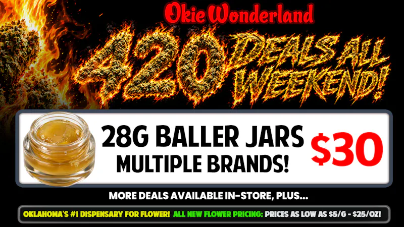 Xclusive Dispensary Edmond by Okie Wonderland - Now Open! 🔥 28G WAX BALLER JARS ONLY $30!🔥 MULTIPLE BRANDS