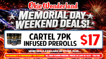 Skunks Den Dispensary Tulsa by Okie Wonderland 🔥CARETEL 7-PACK INFUSED PREROLLS 🔥 ONLY $17! 🔥