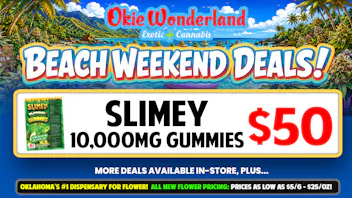 Skunks Den Dispensary Tulsa by Okie Wonderland 🔥SLIMEY 10,000MG GUMMIES ONLY $50 🔥ALL FLAVORS🔥