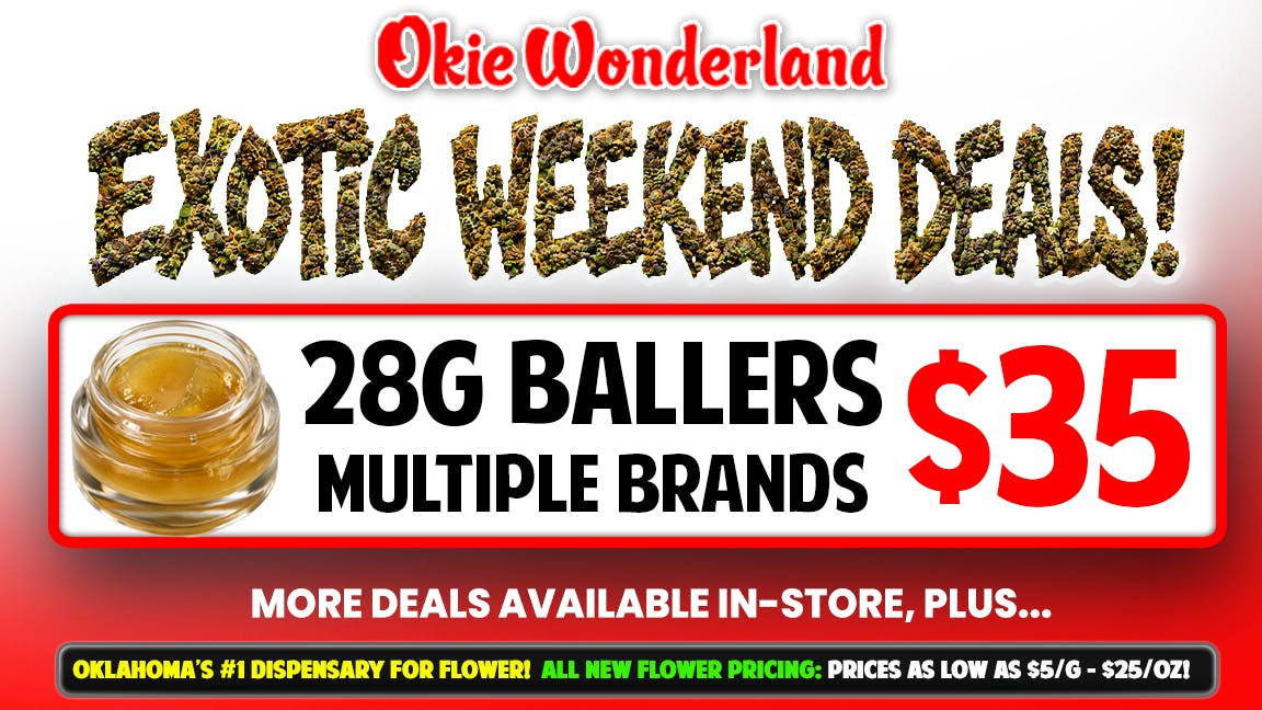 White Barn Dispensary Bixby By Okie Wonderland: Now Open! 🔥 28G BALLERS 🔥 MULTIPLE BRANDS 🔥 ONLY $35 🔥