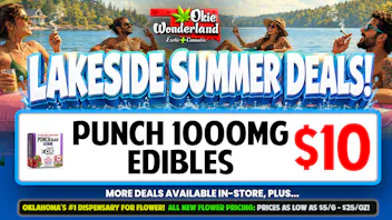 Elite Dispensary Mustang by Okie Wonderland - Now Open! 🔥☀️ PUNCH 1000MG EDIBLES • ONLY $10!! ☀️🔥