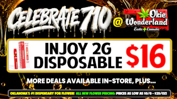 Skunks Den Dispensary Tulsa by Okie Wonderland 🔥🍯 INJOY 2G DISPOSABLE ONLY $16! 🍯🔥