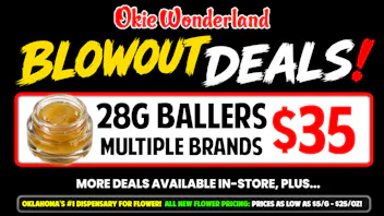 Skunks Den Dispensary Tulsa by Okie Wonderland 🔥 28G BALLERS • MULTIPLE BRANDS ª ONLY $35!🔥