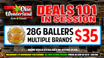 Skunks Den Dispensary Tulsa by Okie Wonderland 🔥 28G BALLERS • MULTIPLE BRANDS ª ONLY $35!🔥