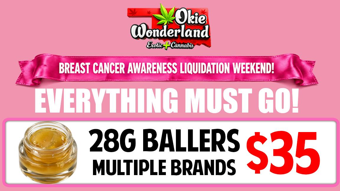 Elite Dispensary Mustang by Okie Wonderland - Now Open! 28G BALLERS - MULTIPLE BRANDS $35