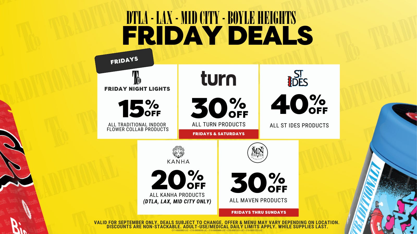 Traditional - DTLA FRIDAYS at TRADITIONAL!