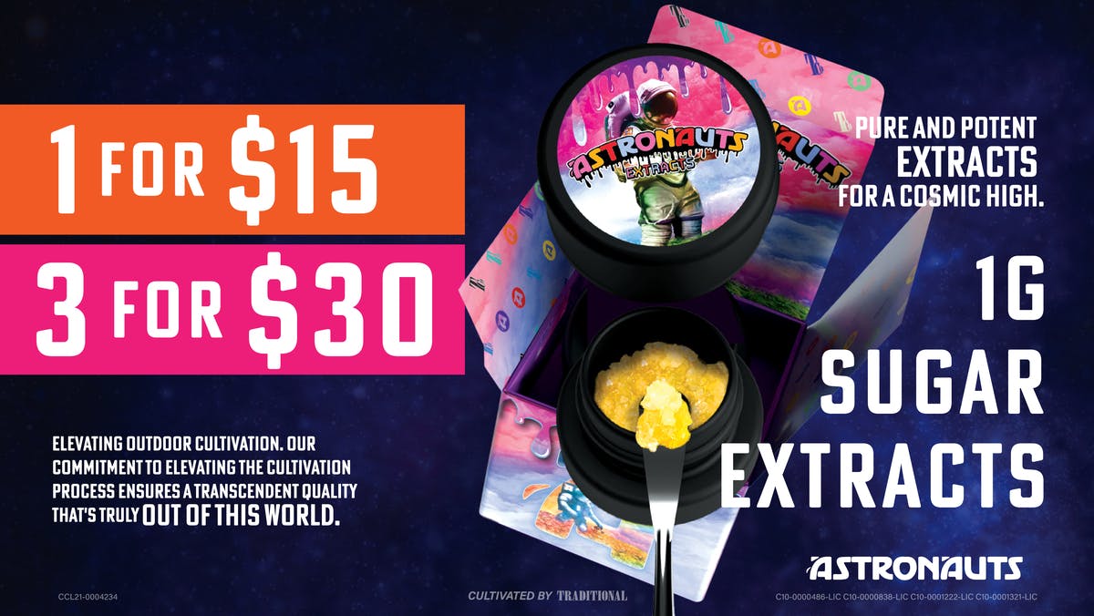 Traditional - DTLA Astronauts Sugars 3 for $30!