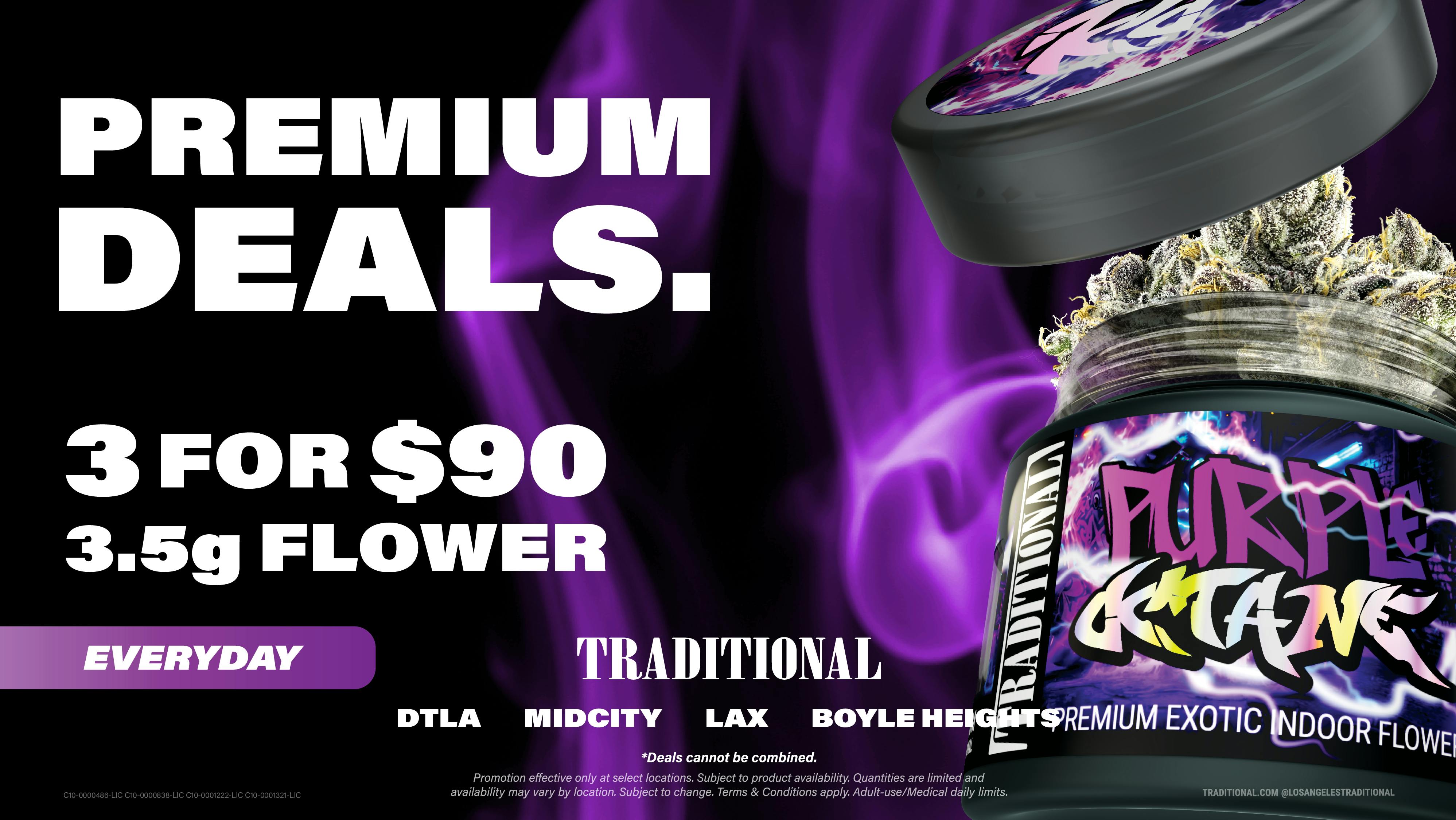 Traditional - DTLA TCO Jars 3 for $90 Daily!