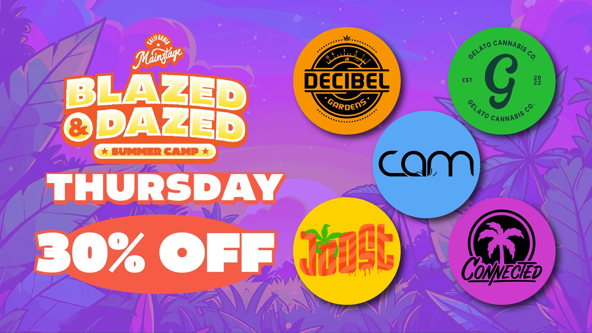 MainStage 30% Off Flower & Vape Brands