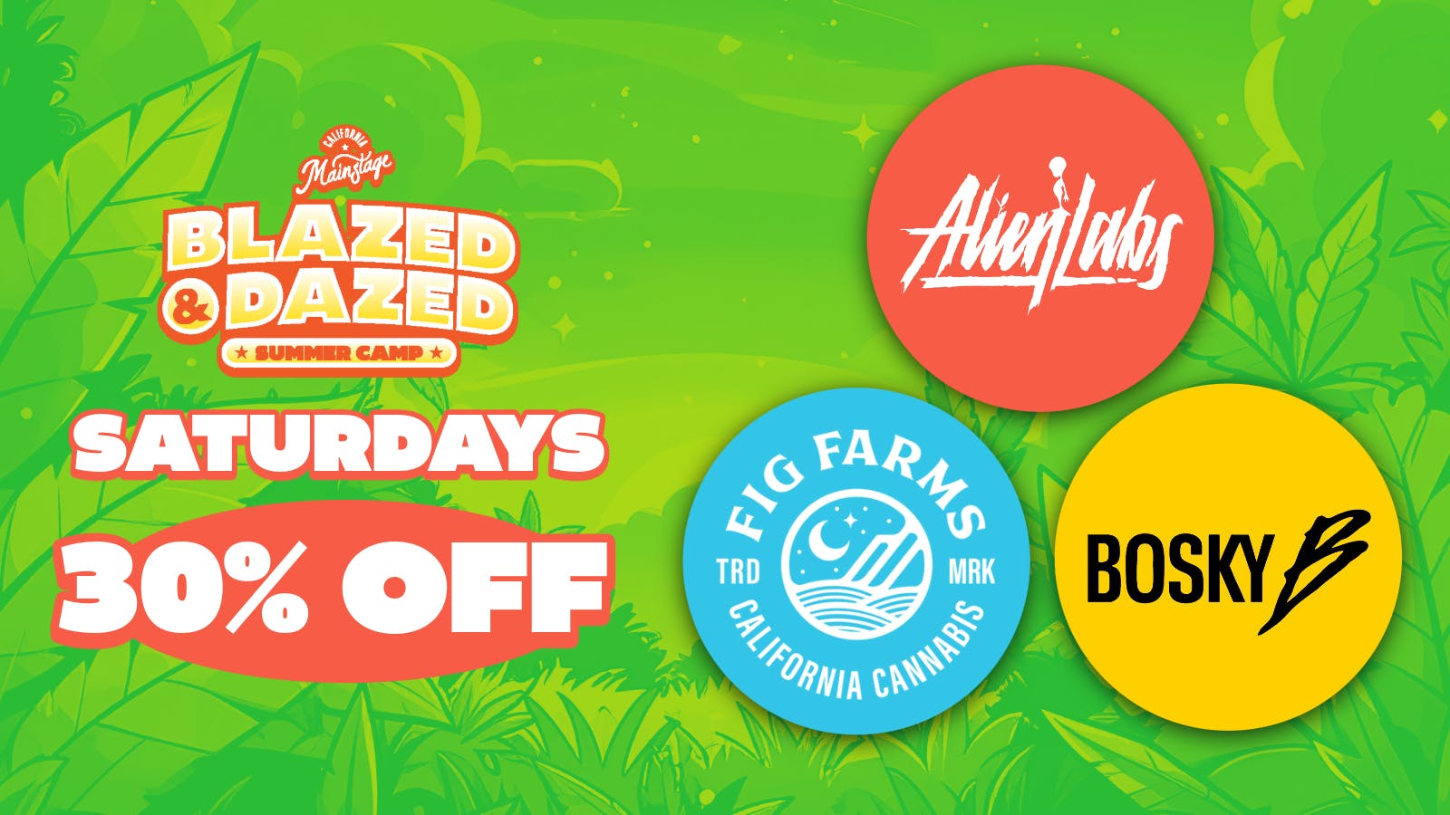 MainStage 30%BlazedSaturday