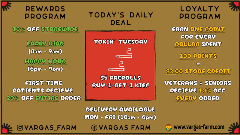 Vargas Farm Tokin' Tuesday!