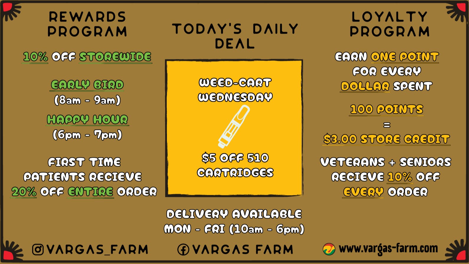 Vargas Farm Weed-Cart Wednesday!