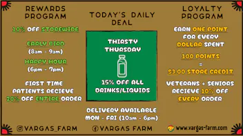 Vargas Farm Thirsty Thursday!