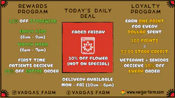 Vargas Farm Faded Friday!