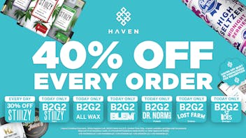 HAVEN Cannabis Marijuana and Weed Dispensary - Corona 40% Off Every Order