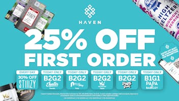 HAVEN Cannabis Marijuana and Weed Dispensary - Porterville 25% Off 1st Order + Daily Deals
