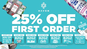 HAVEN Cannabis Marijuana and Weed Dispensary - Belmont 25% Off 1st Order + Daily Deals