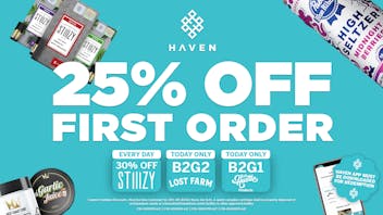 HAVEN Cannabis Marijuana and Weed Dispensary - Porterville 25% Off 1st Order + Daily Deals