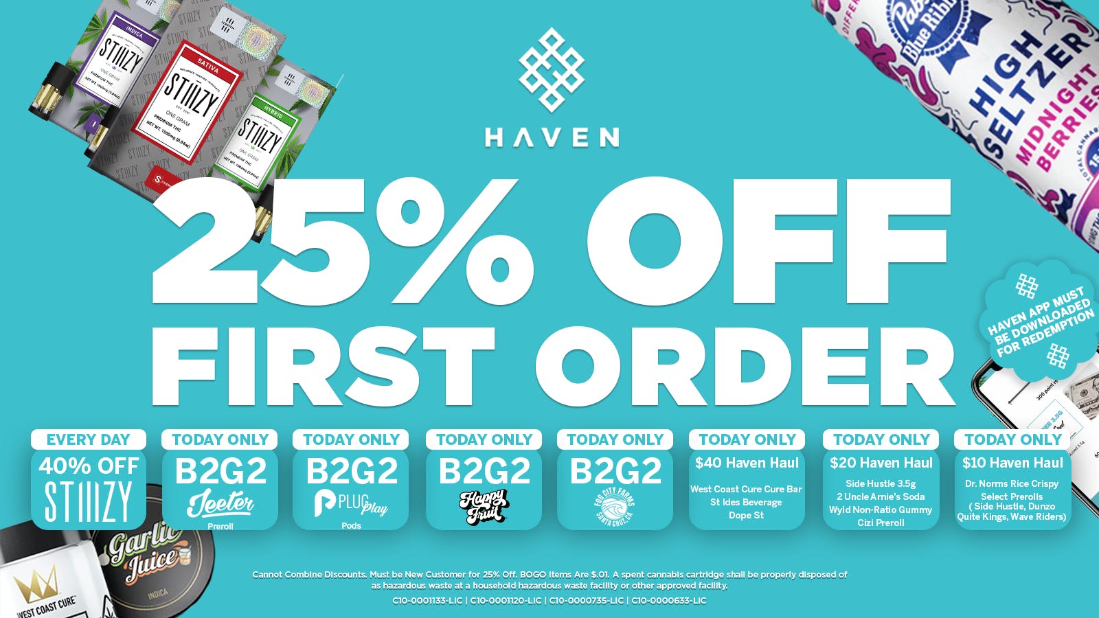 HAVEN Cannabis Marijuana and Weed Dispensary - Porterville 25% Off 1st Order + Daily Deals