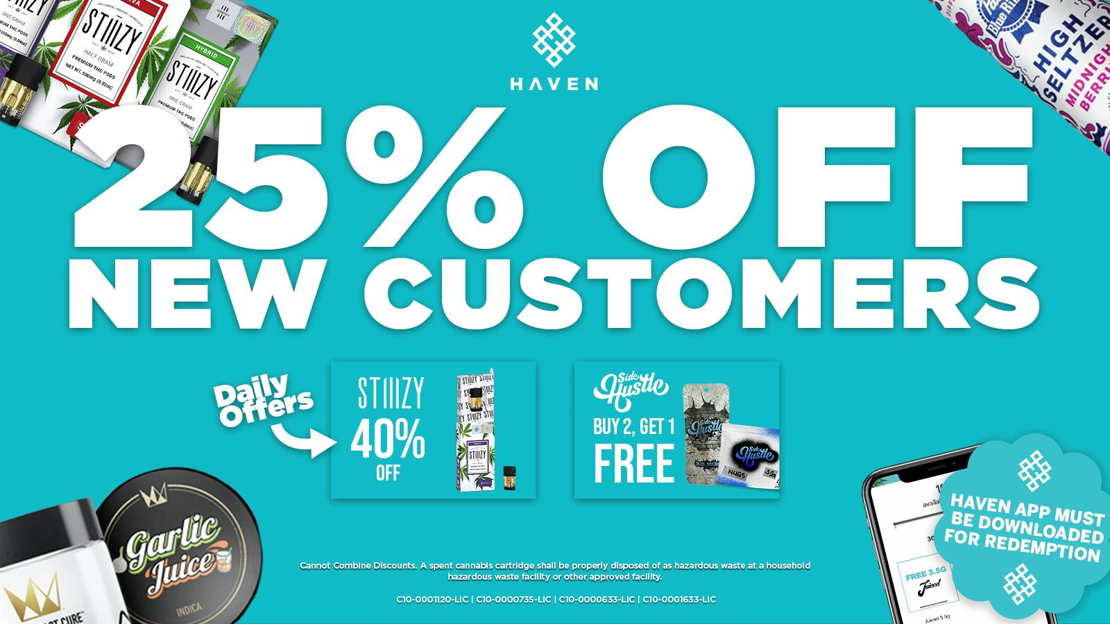 HAVEN Cannabis Marijuana and Weed Dispensary - Porterville 25% Off 1st Order + Daily Deals