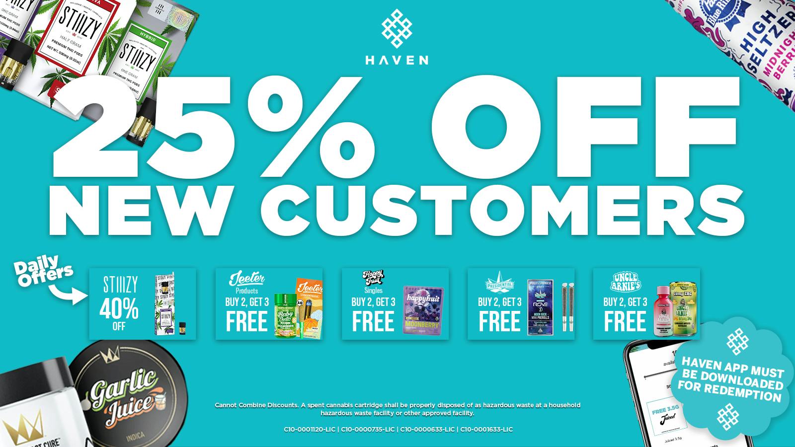HAVEN Cannabis Marijuana and Weed Dispensary - Porterville 25% Off 1st Order + Daily Deals