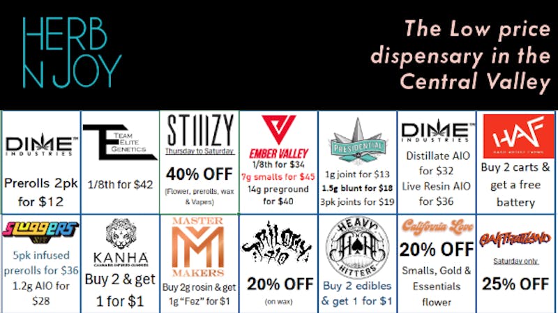 HerbNJoy - Hanford Exciting deals at HerbNJoy Hanford