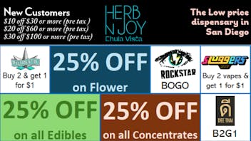 HerbNJoy - Chula Vista HerbNJoy special deals