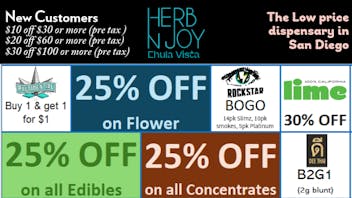 HerbNJoy - Chula Vista HerbNJoy special deals